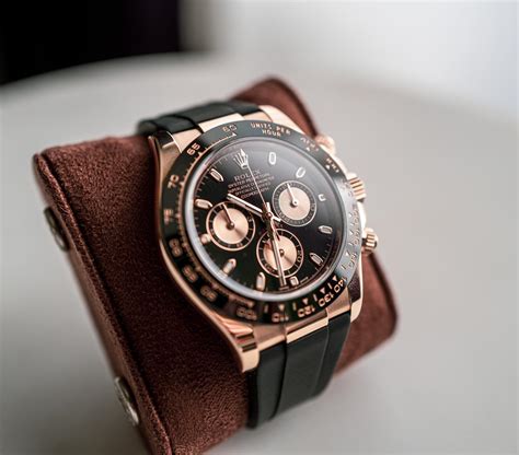 rolex daytona rose gold on wrist|rolex cosmograph daytona everose gold.